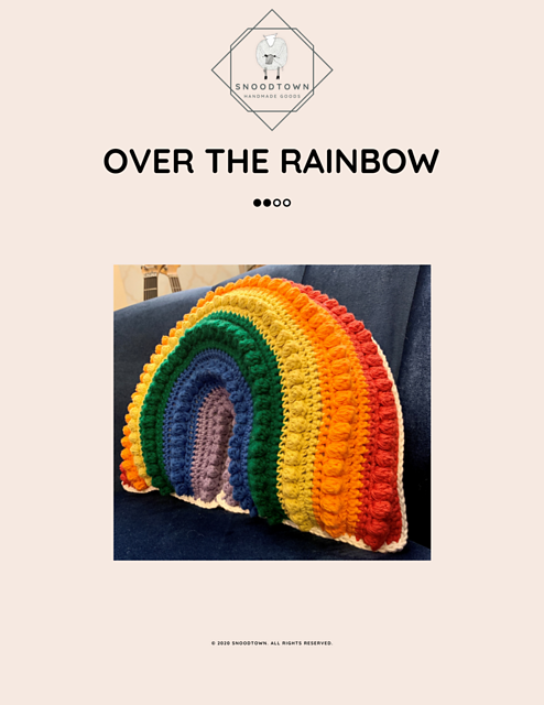 Over the Rainbow Pillow