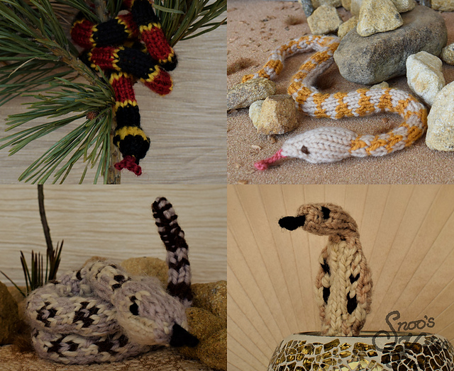 Four Snake Species