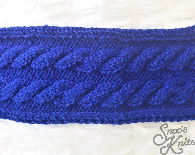 Cable Scarf