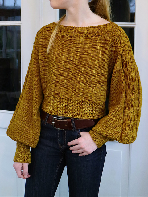 Amberlyn Cropped Sweater