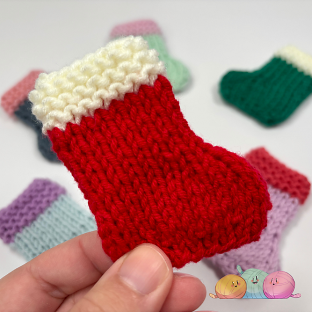 Tiny Little Knitted Stockings