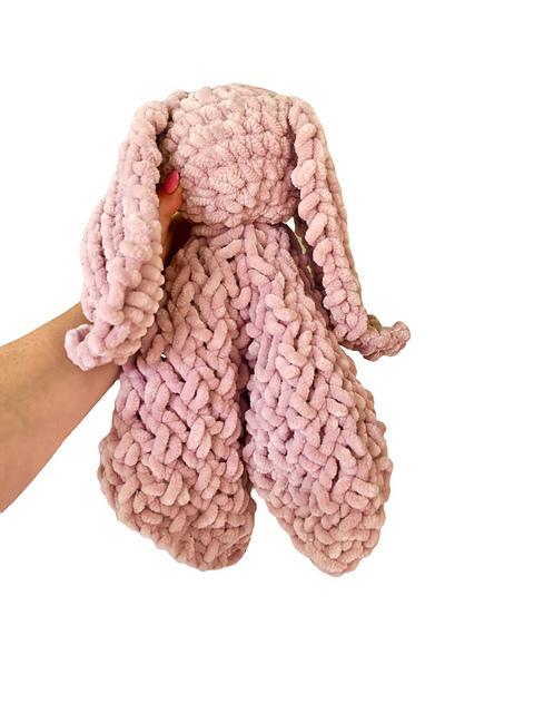 Bunny Comforter - Knit and Crochet