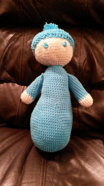 Large Amigurumi Baby Doll