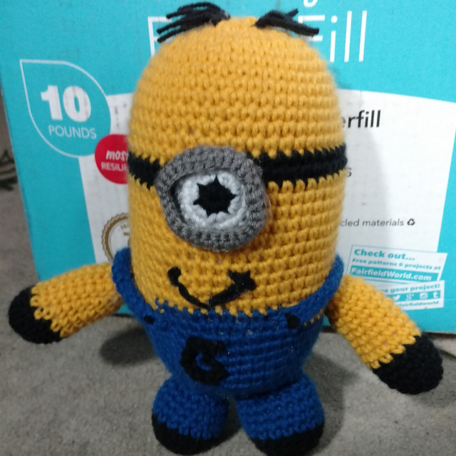Miniature Minion Amigurumi