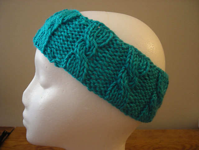 Easy Cabled Ear Warmer