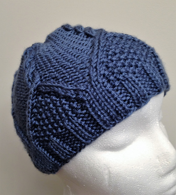 Cabled Peaks Hat