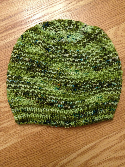 Moss Stitch Hat