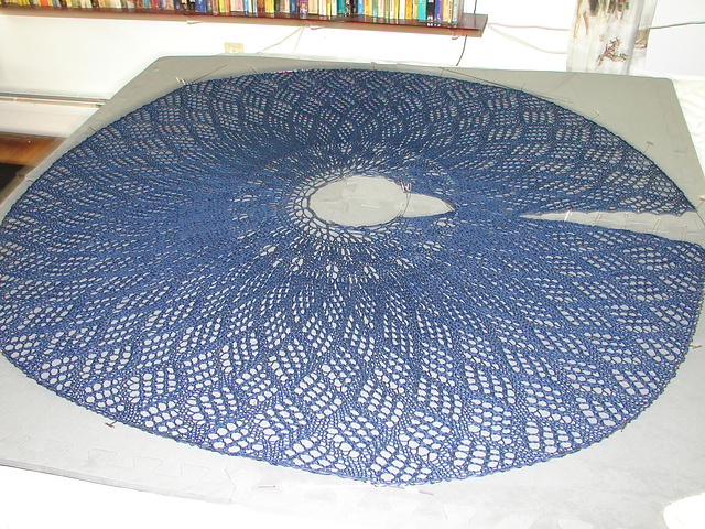 Blue Jay Shawl