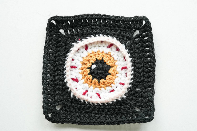Devil Eye Granny Square
