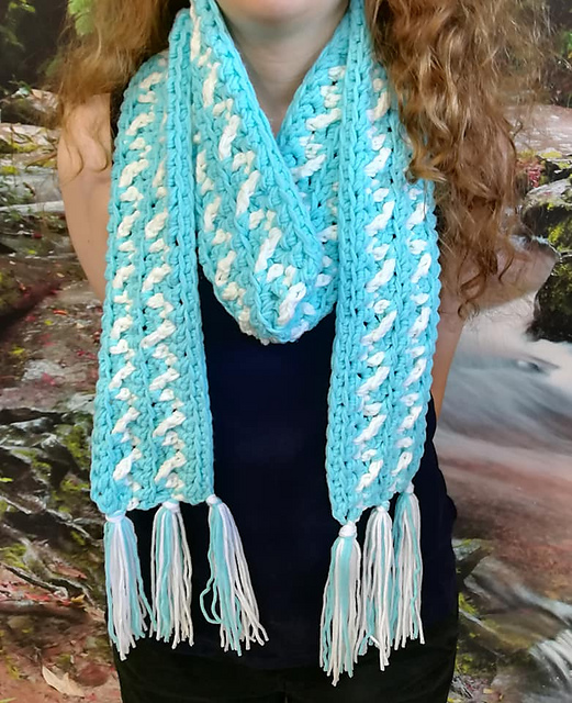 White Water Scarf