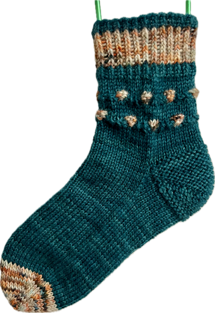 Contrasts 'n' Purls Socks