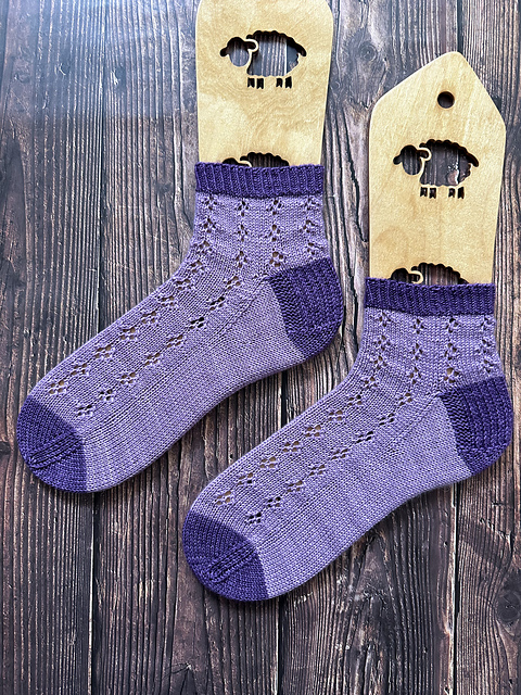 Lovely Lilac Socks