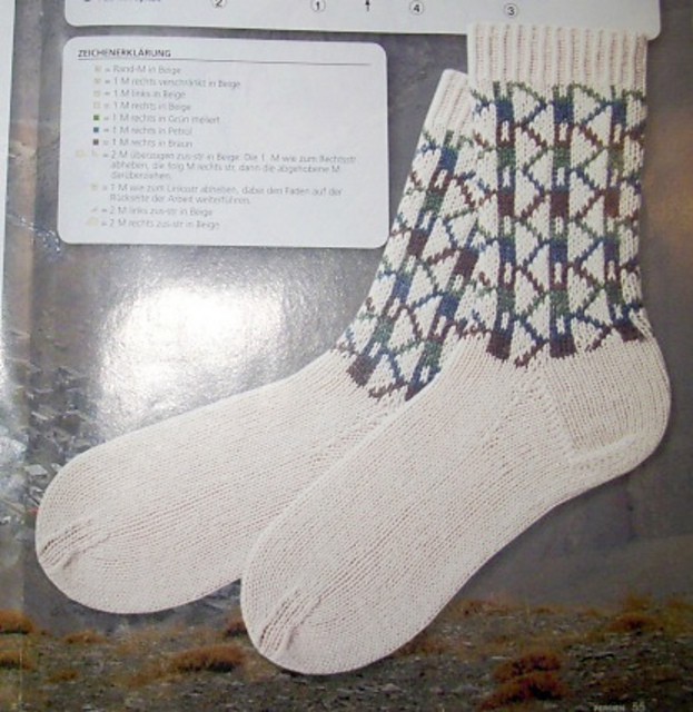Persien - Herrensocken mit Jaquardmuster