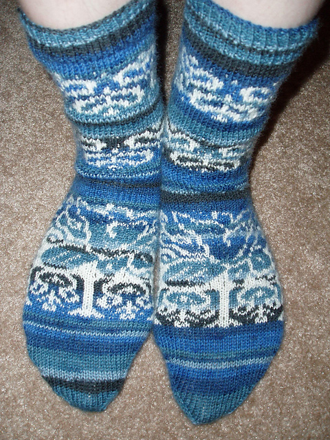 Mad for Fair Isle Batik Style
