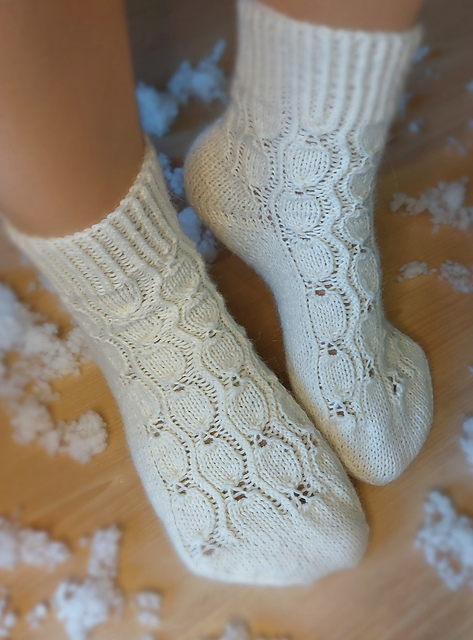 Frosted Fir Socks