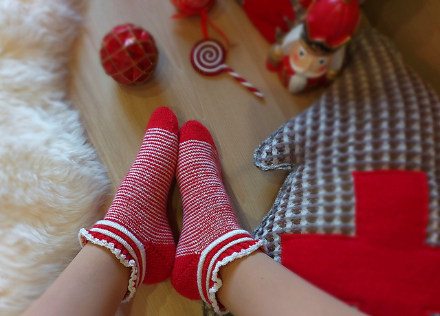 Christmas Candy Socks