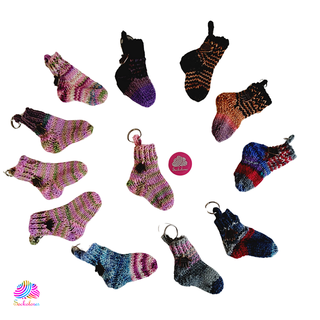 Ravelry Sockolores´ ChipSocken pattern by Bianca Gärtner