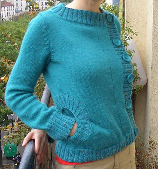 Gilet Asymetrique #425-T4-405