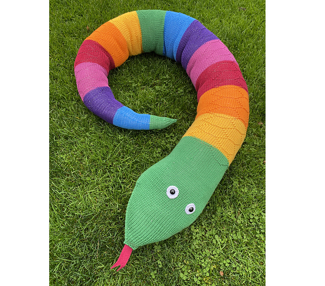 Big scaled snake