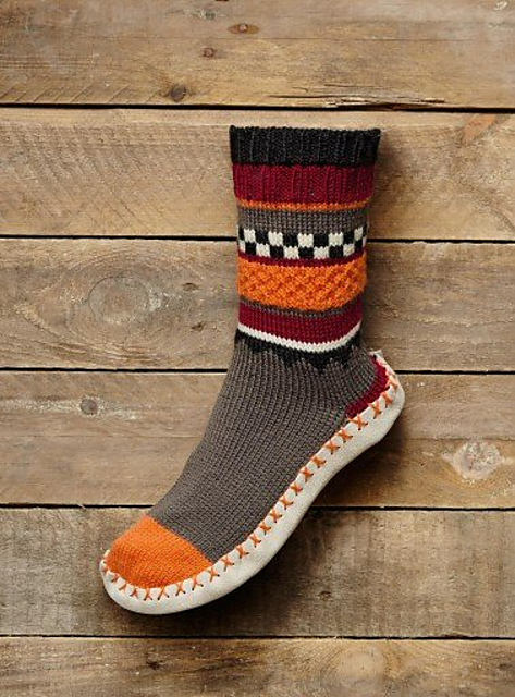 959 Chaussons mixtes jacquard