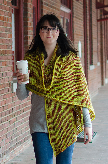 Cobbled Wrap & Scarf
