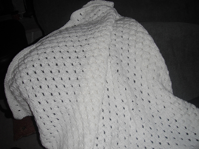 Winsome White Blanket