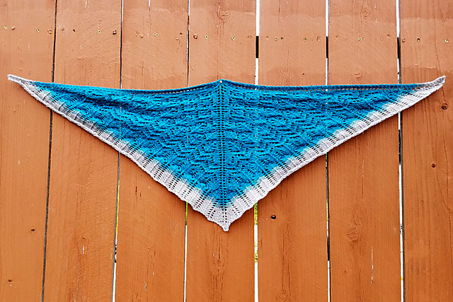 Surf to Sky Shawl