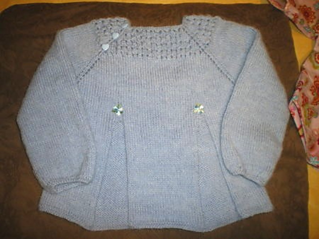 pull col ajouré