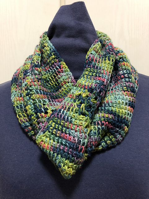 June Tunisian Cowl