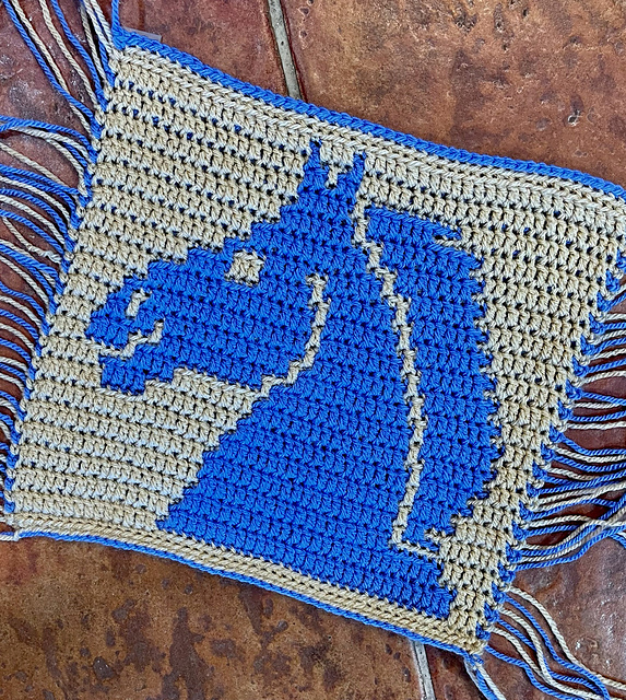 A Horse of Course - Overlay Mosaic Motifs