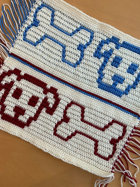 Puppy Love Overlay Mosaic Crochet Motifs