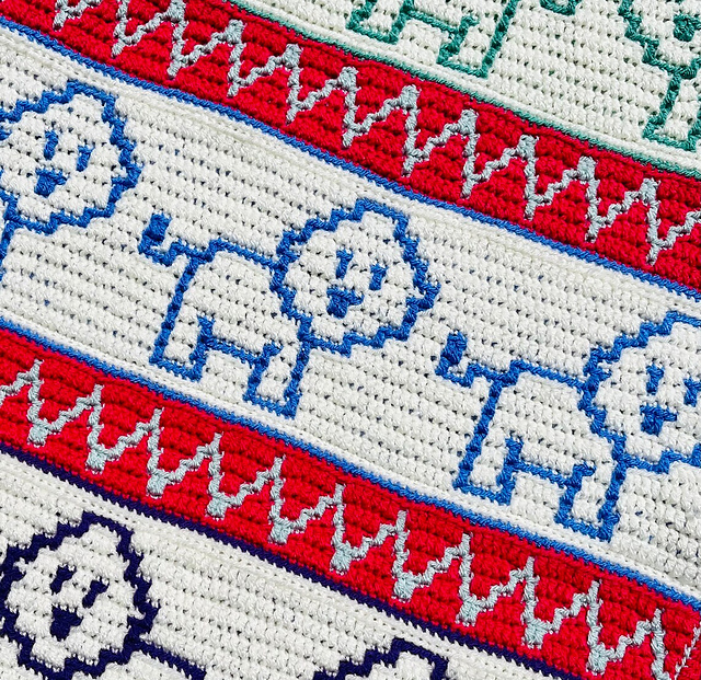Dandy Lions - Overlay Mosaic Crochet Motifs