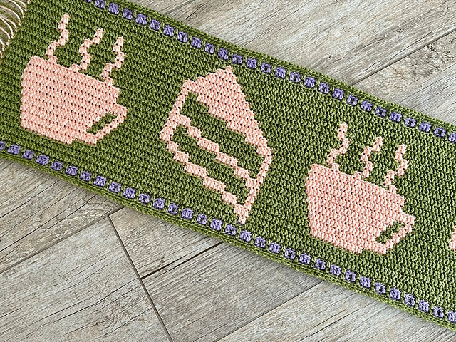 Kaffeeklatsch - Overlay Mosaic Crochet Motifs