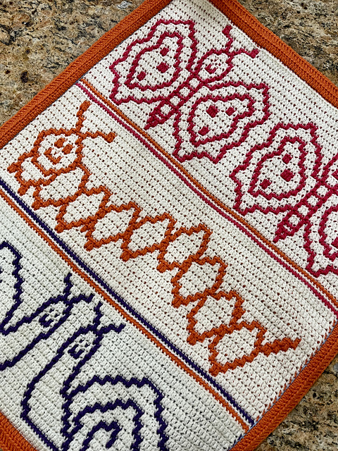 Caitlyn Caterpillar - Overlay Mosaic Motifs