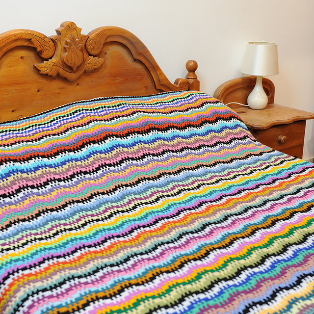 Jingle Jangle mosaic blanket
