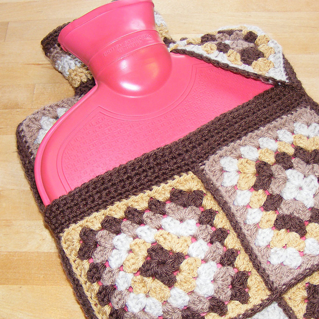 Hot water bottle cover