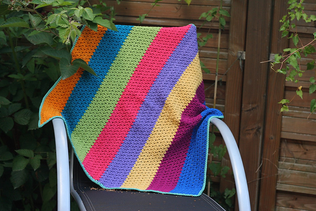 Lollipop Baby Blanket