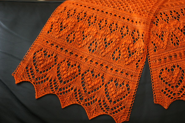 Hearts in Estonia - Scarf and Shawl