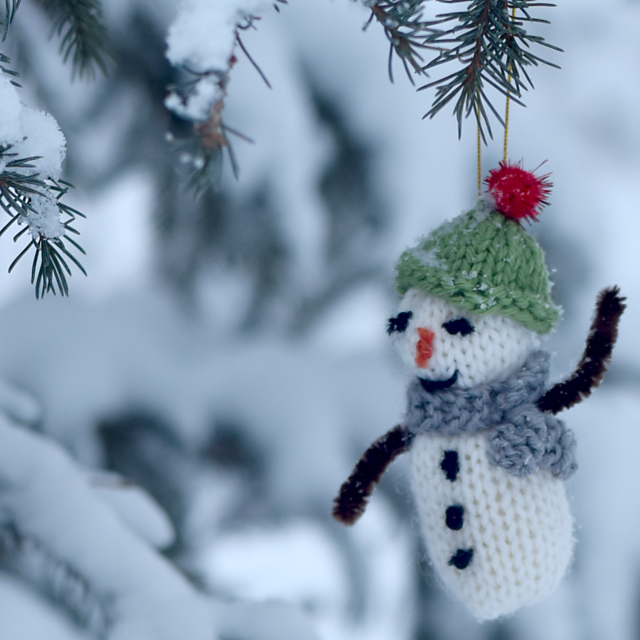 Sam the Snowman Ornament