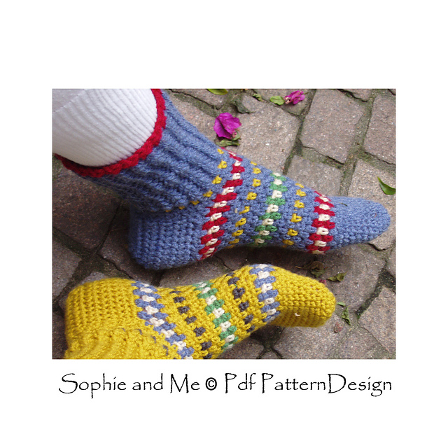 MisMatched Retro Socks