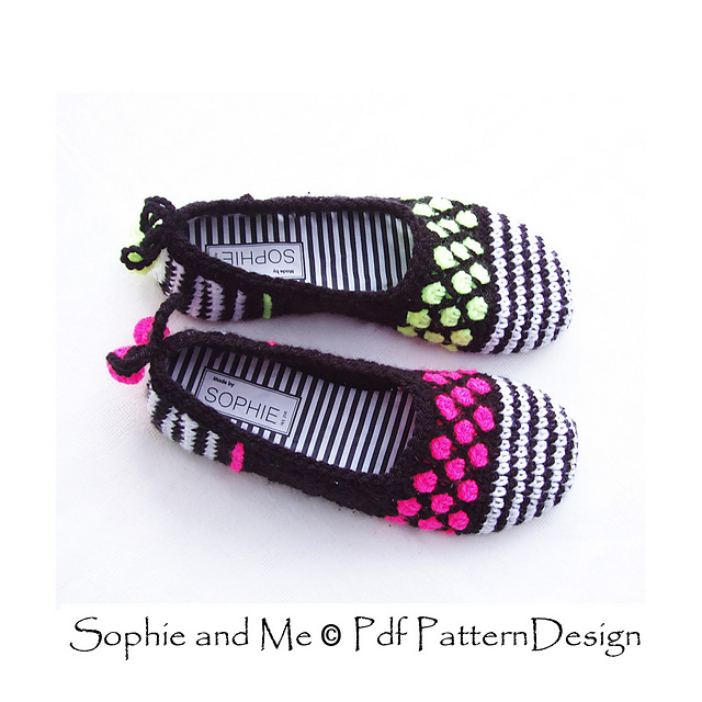 Gems and Stripes Slippers