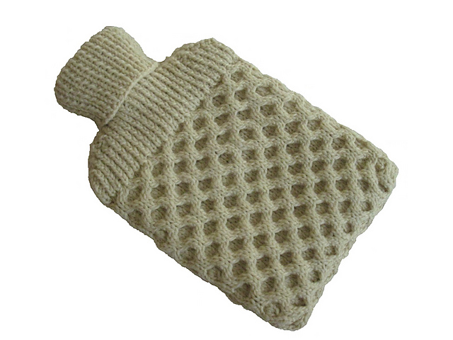 Honeycomb Hot Water Bottle Cover