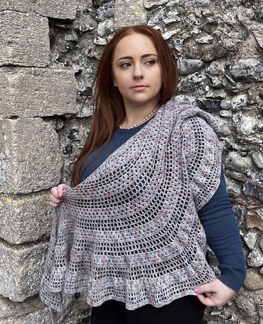 Granny's Eyelet Shawl