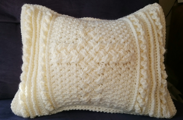 Celtic Cross Afghan & Pillow