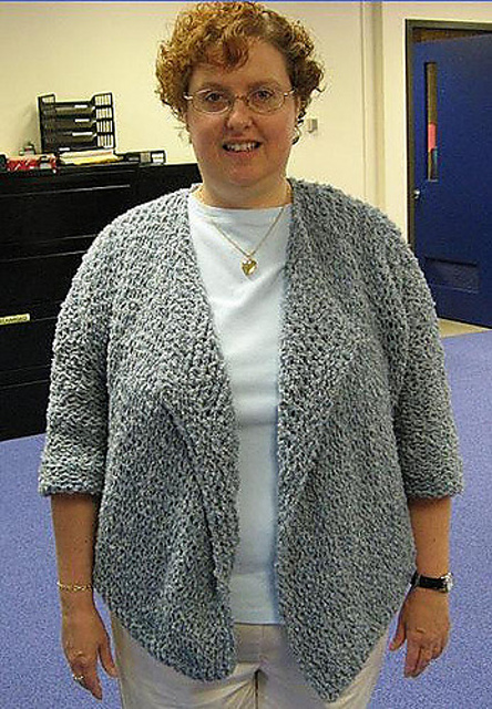 Knifty Knitter Swing Jacket