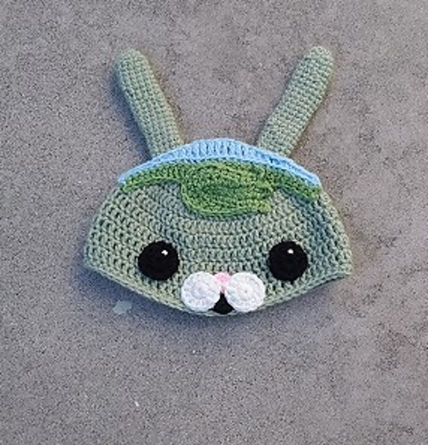 Green Bunny Hat