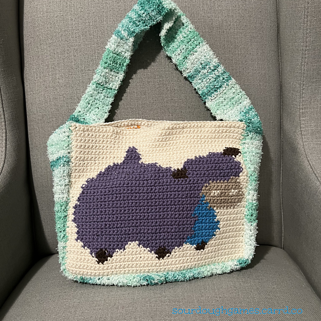 Sheep But Yarn Bag