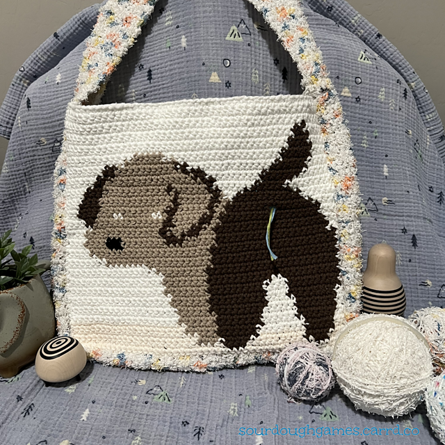 Dog But Yarn Bag