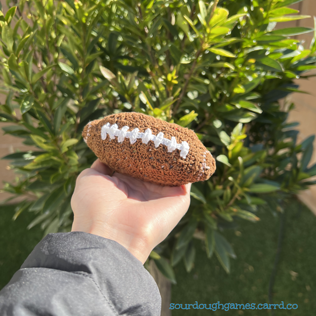 African Flower Granny Square Football