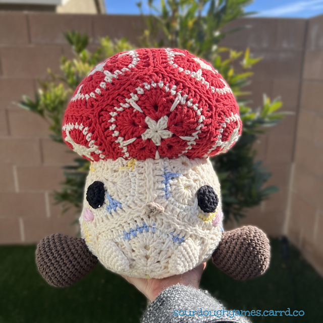 Hapi the African Flower Mushroom